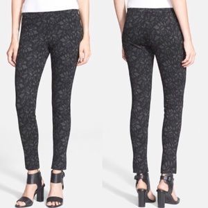 JOIE Keena printed lace leggings pants